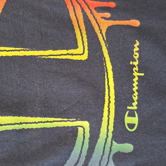 CHAMPION BRAND SIGNATURE BOYS DARK BLUE SHORT SLEEVE TEE-SHIRT SIZE XL 18/20 - Picture 9 of 15